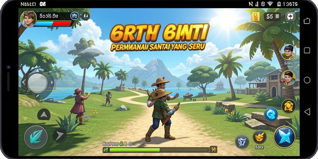 Tampilan gameplay 6RT yang menarik dan menyenangkan.