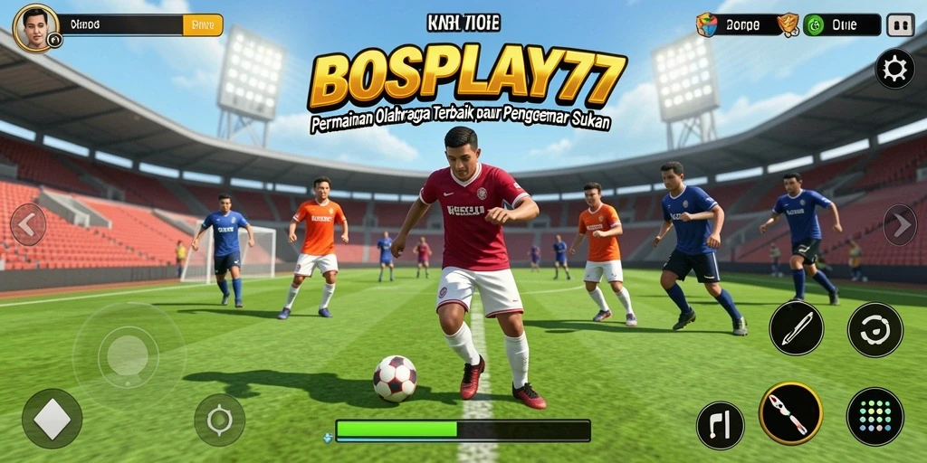 Screenshot menunjukkan gameplay seru dari BOSPLAY77 yang memikat pemain.