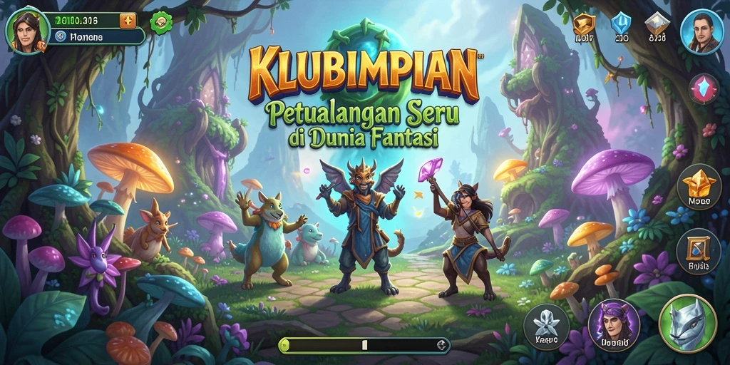 Tampilan taruhan petualangan seru di KLUBIMPIAN.