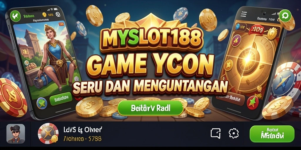 Tampilan gameplay MYSLOT188 yang menarik dengan elemen Tycoon.