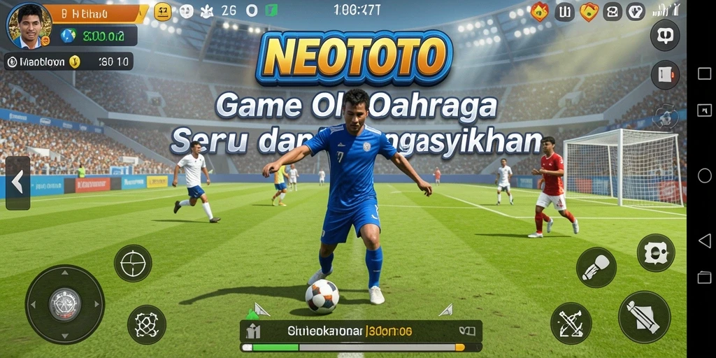 Tampilan gameplay NEOTOTO yang seru dan menegangkan