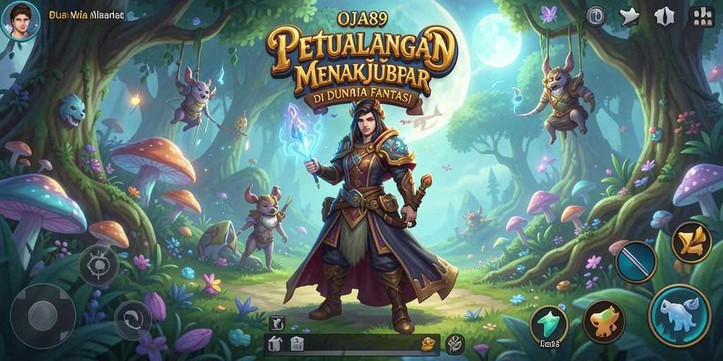Tampilan menarik dari gameplay OJA89 yang memukau.