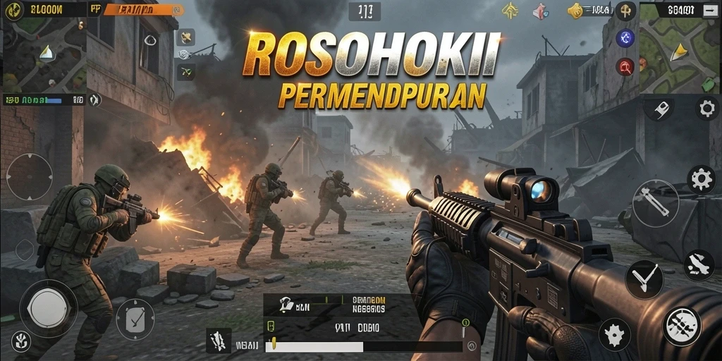 Gameplay seru dengan aksi pertempuran mendebarkan.