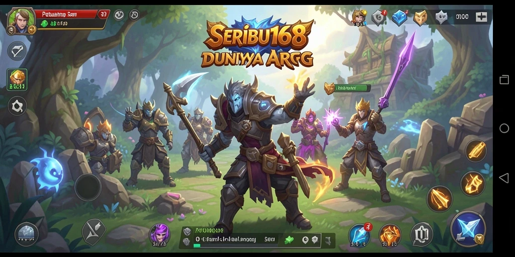 Tampilan gameplay SERIBU168 yang menegangkan dan penuh aksi.