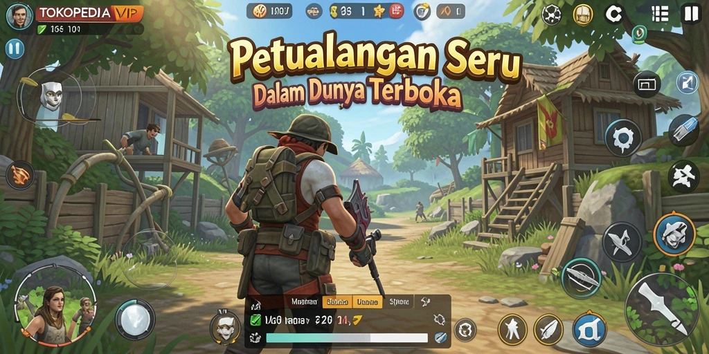 Gameplay seru dan eksplorasi menarik dalam TOKOPEDIAVIP.